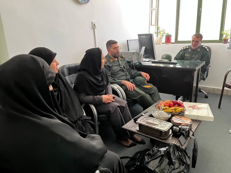 فرمانده سپاه کامیاران در مرکز حرفهآموزی معلولین ژیهات حضور یافت