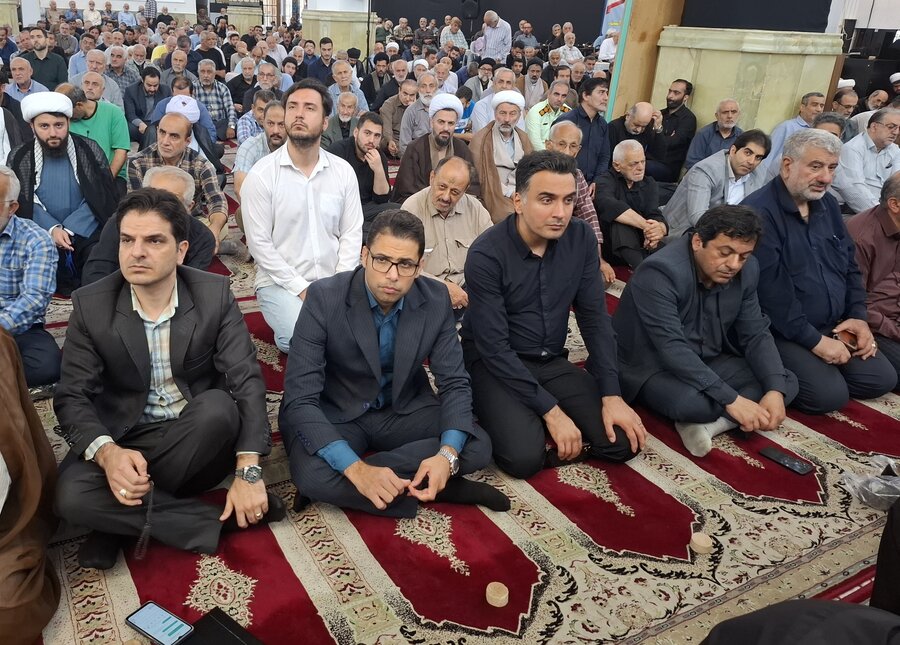 سخنرانی مدیرکل بهزیستی گیلان به مناسبت گرامیداشت هفته بهزیستی در خطبه های پیش از نماز جمعه / مصلی بزرگ امام خمینی رشت