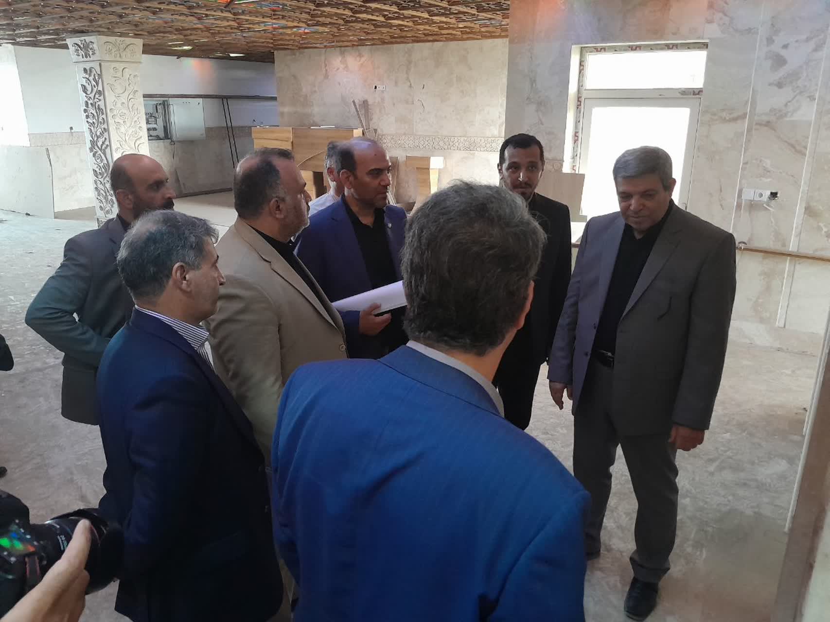 بازدید ریاست سازمان بهزیستی کشور از پروژه پروژه اردوگاه فرهنگی تربیتی حضرت معصومه (س) قم