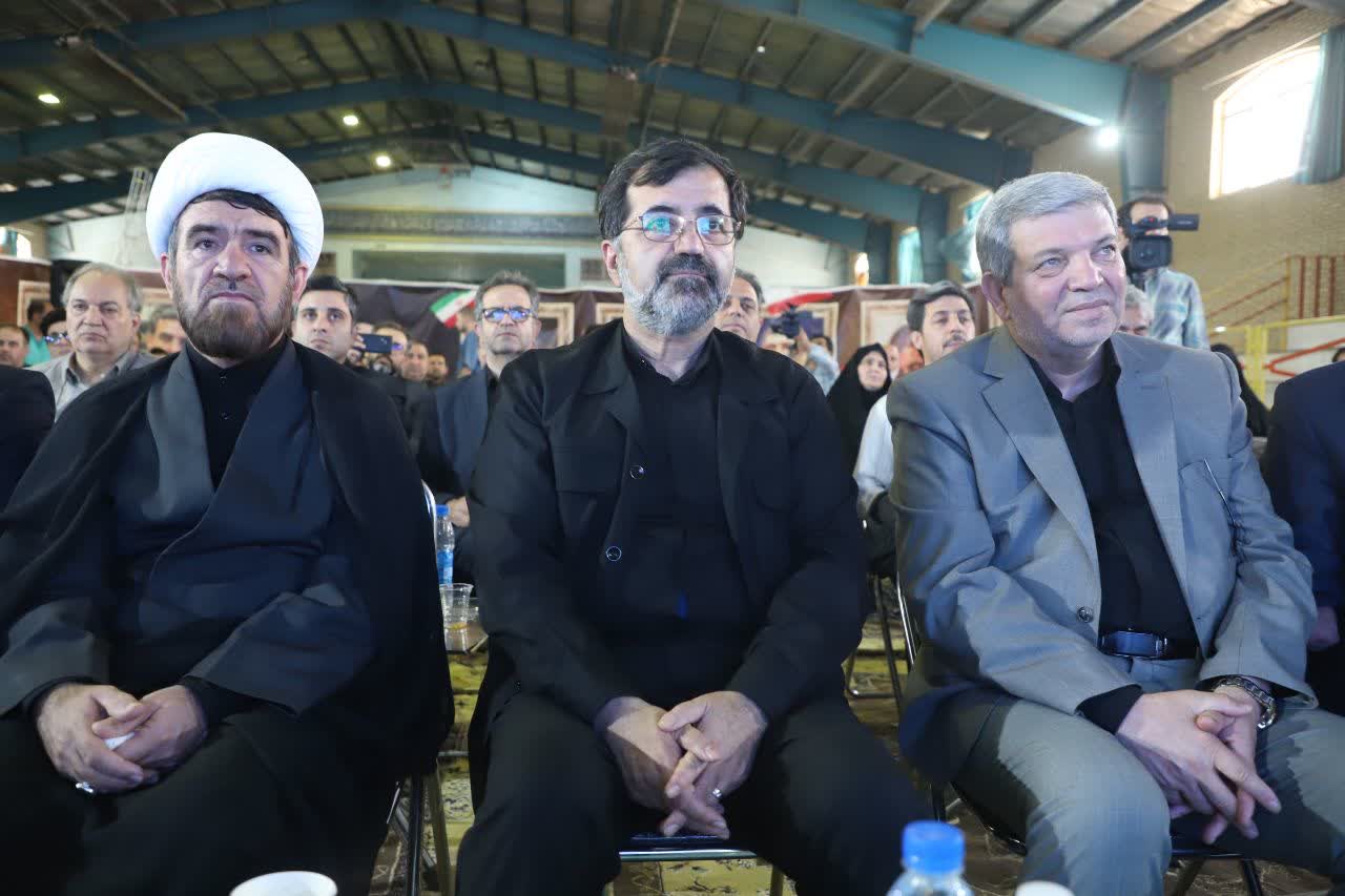 حضور استاندار قم در آیین افتتاح ساختمان توانبخشی