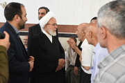 دیدار امام‌جمعه کرمانشاه با سالمندان