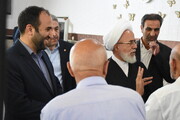 دیدار امام‌جمعه کرمانشاه با سالمندان 