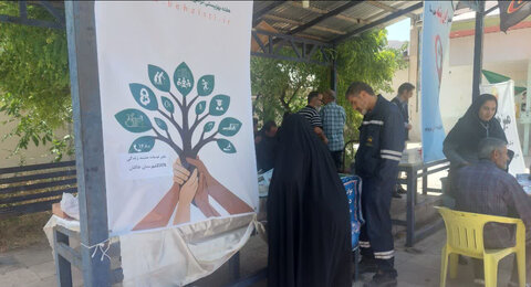طالقان | برپایی میز ارتباط مردمی اداره بهزیستی شهرستان طالقان