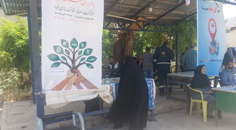 طالقان | برپایی میز ارتباط مردمی اداره بهزیستی شهرستان طالقان