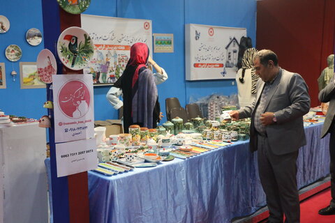 استقبال پرشور از غرفه توانمندی‌های بانوان کارآفرین بهزیستی