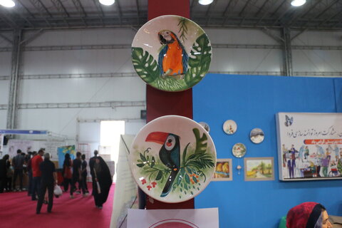 استقبال پرشور از غرفه توانمندی‌های بانوان کارآفرین بهزیستی