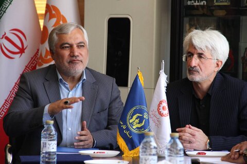 در راستای توسعه همکاری های مشترک  فی مابین بهزیستی و کمیته امداد فارس انجام شد