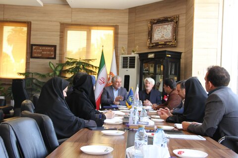 در راستای توسعه همکاری های مشترک  فی مابین بهزیستی و کمیته امداد فارس انجام شد