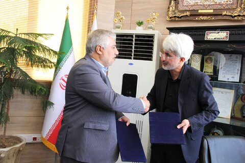 در راستای توسعه همکاری های مشترک  فی مابین بهزیستی و کمیته امداد فارس انجام شد