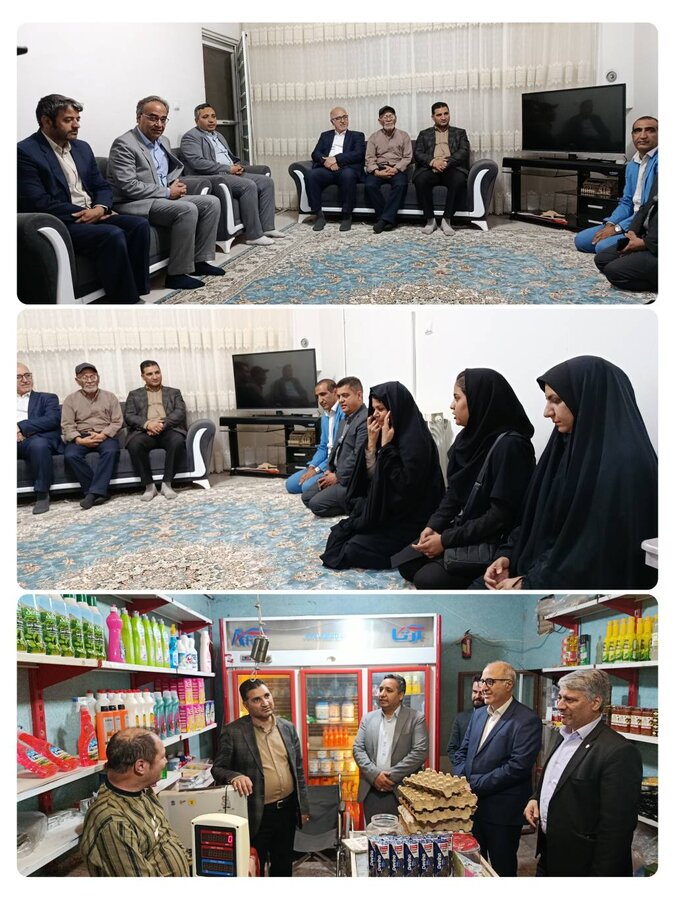 با حضور مدیرکل بهزیستی و تعدادی از مسئولین شهرستان قاینات انجام شد