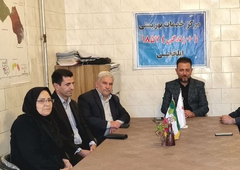 بازدید اعضای شورای شهر ایلخچی از مجتمع بهزیستی