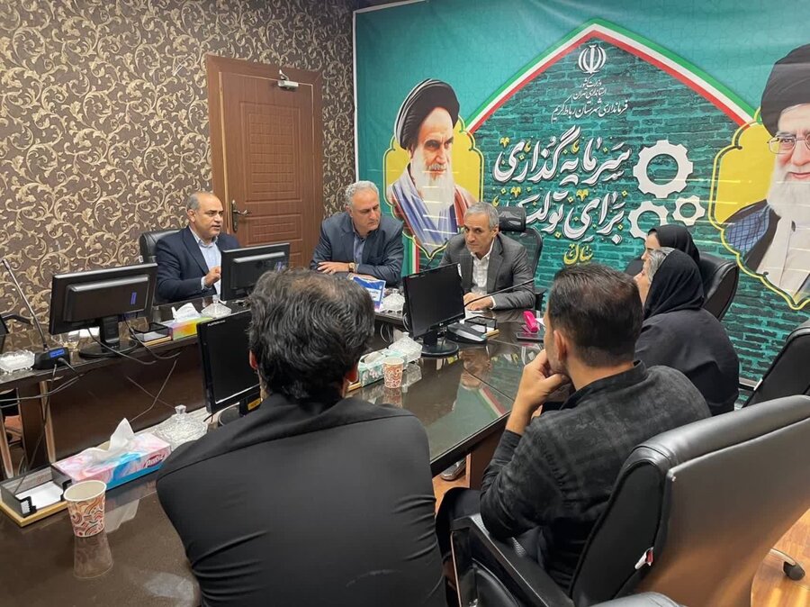 رباط کریم l ملاقات مردمی فرماندار و رئیس بهزیستی با شهروندان