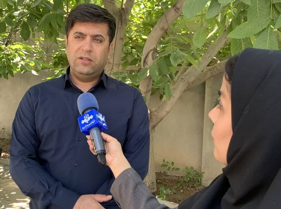 بازدید رئیس اداره بهزیستی مهاباد از خانه سالمندان «امین‌الاسلام»