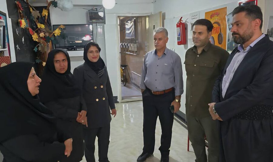 بازدید فرماندار سردشت از مراکز توانبخشی و حرفه‌آموزی بهزیستی