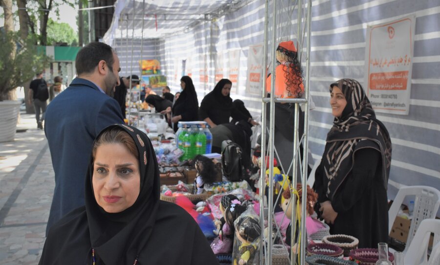 نمایشگاه صنایع دستی - هفته بهزیستی