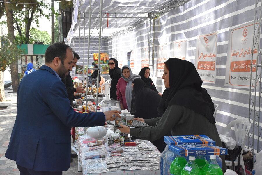 نمایشگاه صنایع دستی - هفته بهزیستی
