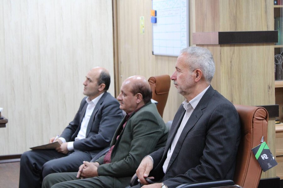 دیدار نمایندگان مردم شهرستان های لاهیجان ،کیاشهرو آستانه اشرفیه، سیاهکل در مجلس شورای اسلامی با مدیرکل بهزیستی گیلان