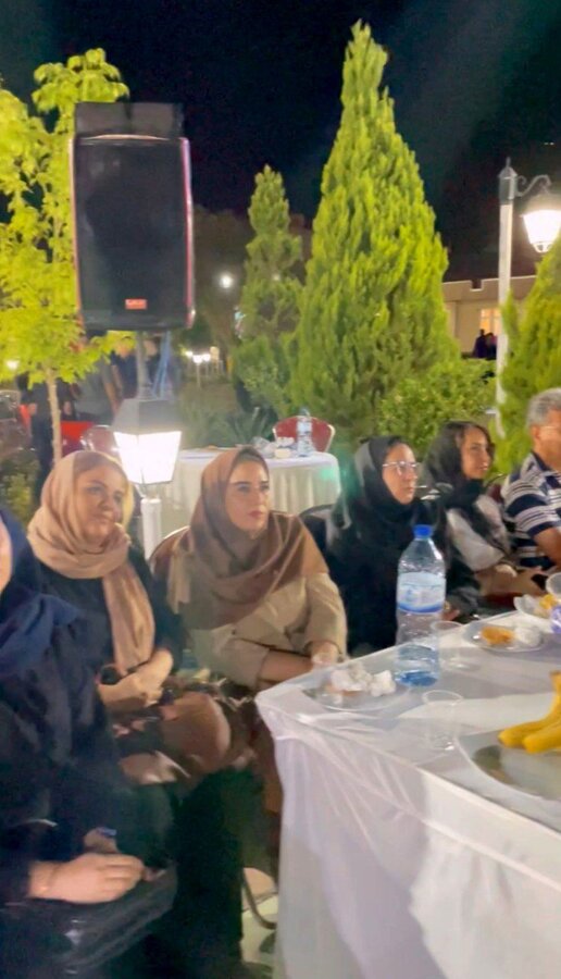 مراسم مولودیخوانی در سرای سالمندان سنندج