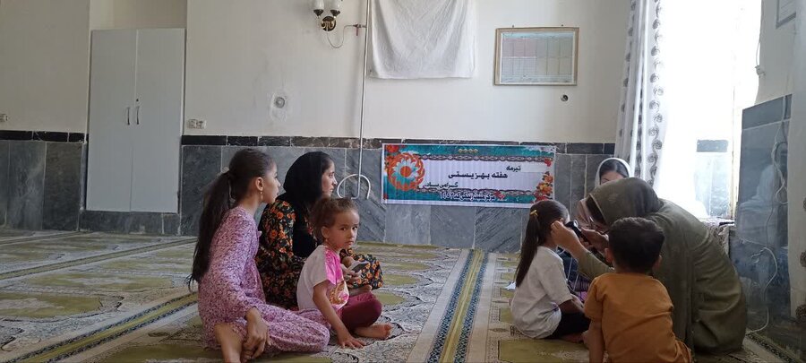 غربالگری شنوایی کودکان در روستاهای سروآباد 