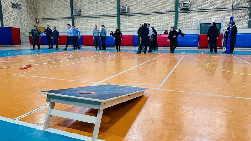 برگزاری مسابقات کورن‌هول ویژه کارکنان اداره کل بهزیستی استان اصفهان 