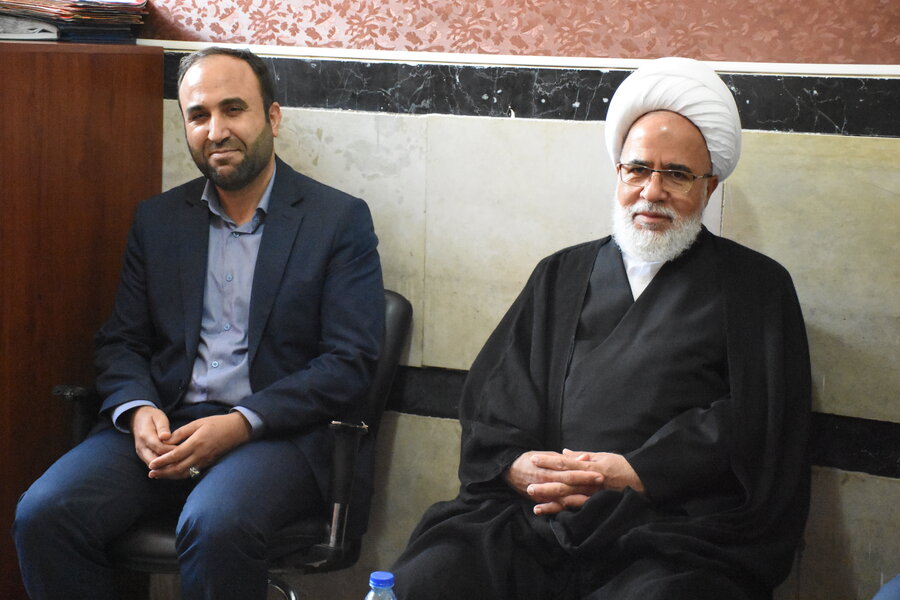 دیدار امامجمعه کرمانشاه با سالمندان دیدار امامجمعه کرمانشاه با سالمندان