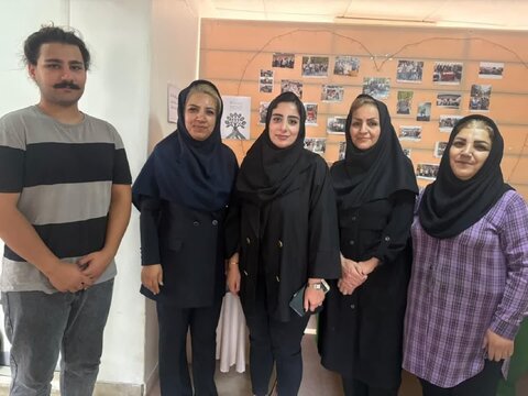 برپایی نمایشگاه دستاوردهای توانخواهان مرکز حرفه آموزی عرفان با هدف امید افزایی