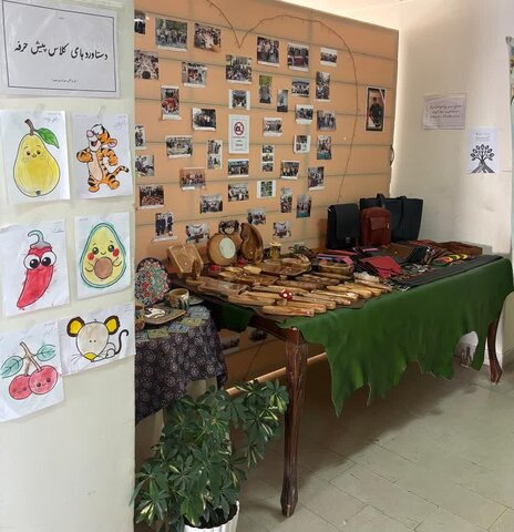 برپایی نمایشگاه دستاوردهای توانخواهان مرکز حرفه آموزی عرفان با هدف امید افزایی