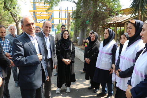ببینیم | حضور صمیمانه استاندار گیلان در اداره کل بهزیستی استان