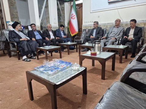 دیدار مدیر کل بهزیستی ایلام با امام جمعه چوار
