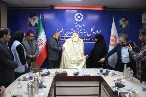 دکتر عبداللهی به مناسبت گرامیداشت هفته بهزیستی در اداره کل بهزیستی استان البرز حضور پیدا کرد