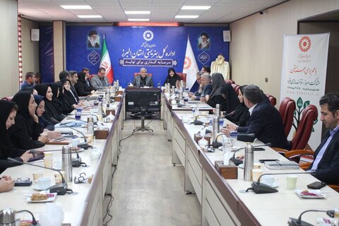 دکتر عبداللهی به مناسبت گرامیداشت هفته بهزیستی در اداره کل بهزیستی استان البرز حضور پیدا کرد