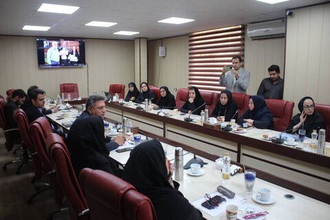 دکتر عبداللهی به مناسبت گرامیداشت هفته بهزیستی در اداره کل بهزیستی استان البرز حضور پیدا کرد