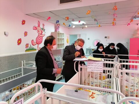 گزارش تصویری | بازدید رئیس سازمان مدیریت و برنامه‌ریزی استان البرز از شیرخوارگاه امام علی (ع) کرج