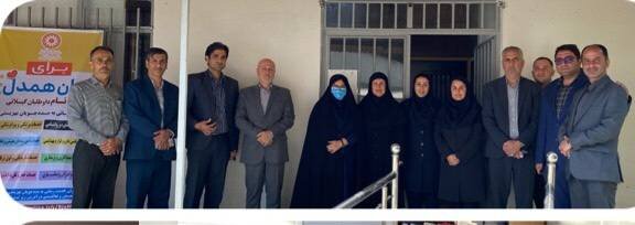 خمام / دیدار فرماندار شهرستان با ریاست و جمعی از کارکنان اداره بهزیستی 