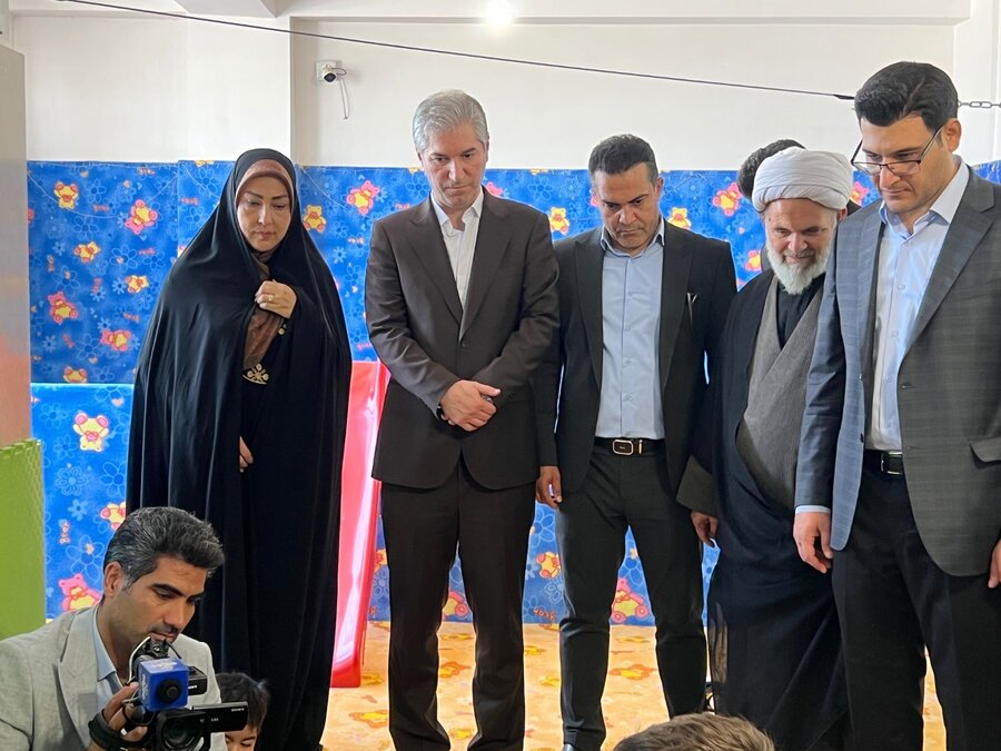پاکدشت | بازدید فرماندار شهرستان از مرکز توانبخشی مهر خورشید