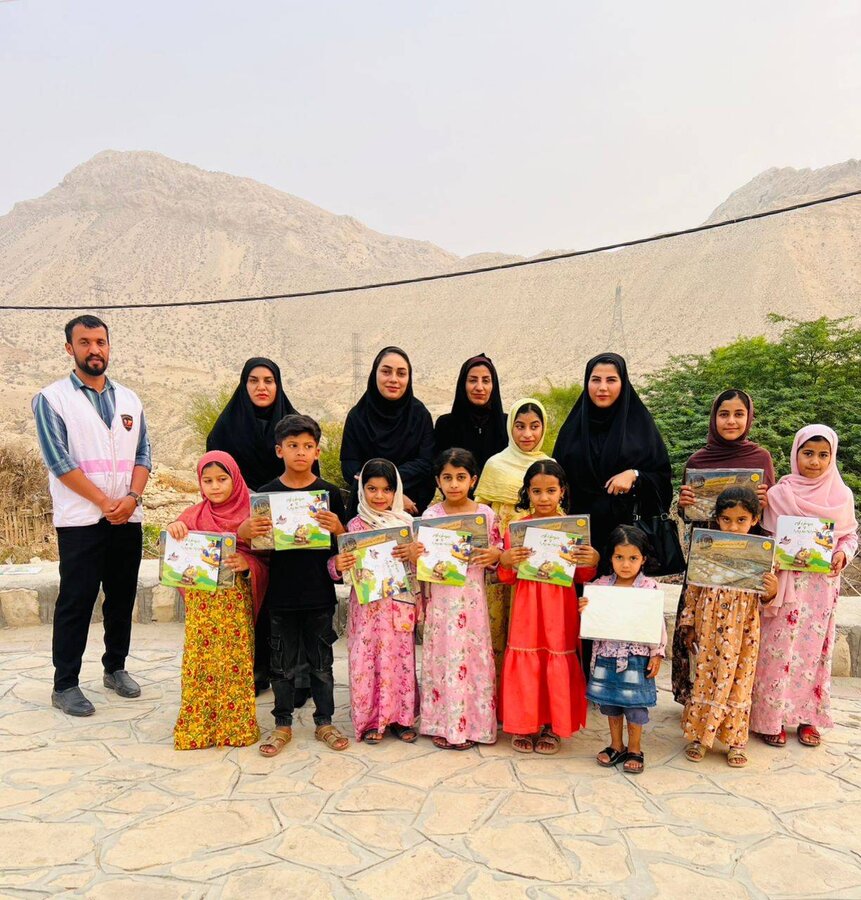 میز خدمت بهزیستی عسلویه در دهستان گود اخند