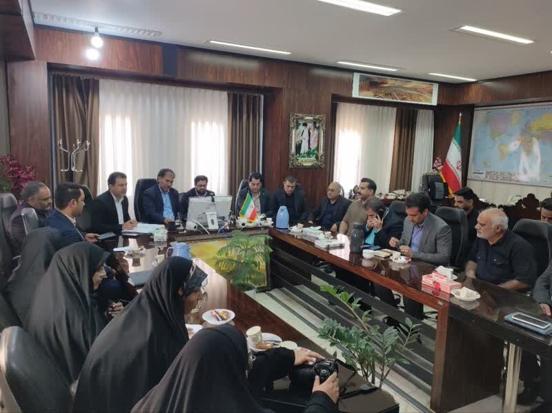 تجلیل از خیرین بهزیستی بم