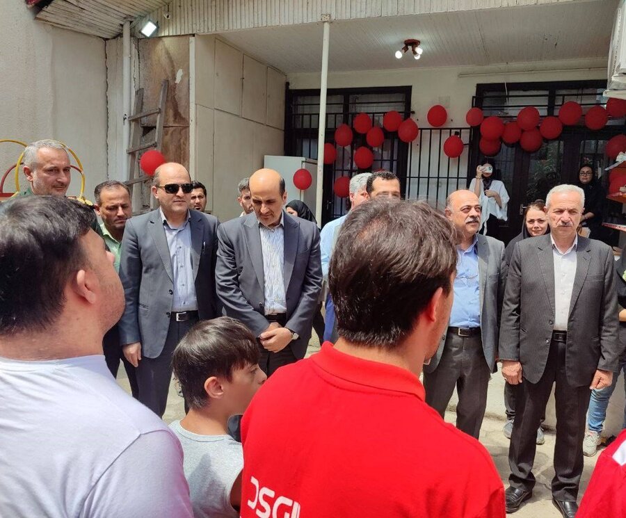 لاهیجان | افتتاح خانه کوچک مهر یاران در شهرستان لاهیجان