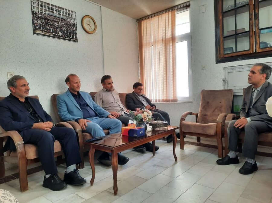مشکین شهر|بمناسبت گرامیداشت هفته بهزیستی جمعی از روسای ادارات شهرستان مشگین شهر در اداره بهزیستی حضور یافتند. مشکین شهر|بمناسبت گرامیداشت هفته بهزیستی جمعی از روسای ادارات شهرستان مشگین شهر در اداره بهزیستی حضور یافتند.