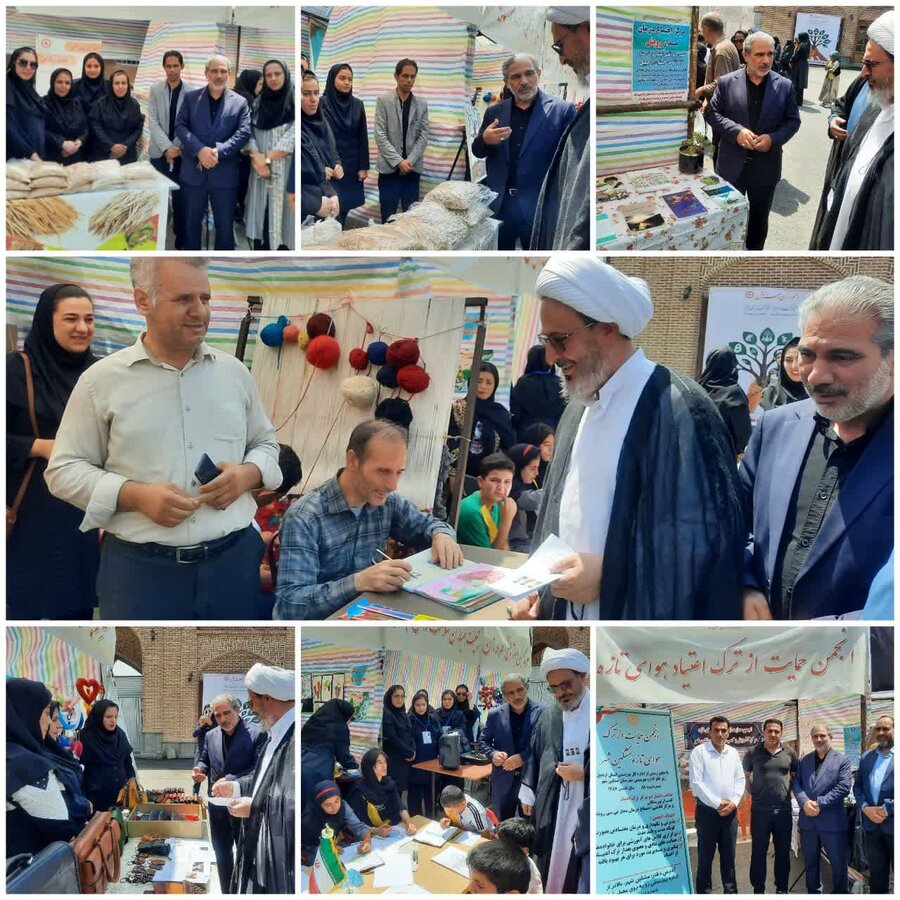 مشکین شهر| برگزاری نمایشگاه دستاوردهای مددجویان شهرستان مشگین شهر در سومین روز از هفته بهزیستی مشکین شهر| برگزاری نمایشگاه دستاوردهای مددجویان شهرستان مشگین شهر در سومین روز از هفته بهزیستی
