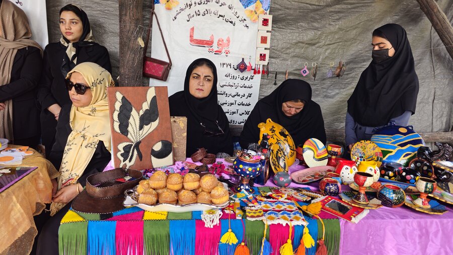 نمایشگاه دستاوردهای مراکز تحت نظارت معاونت توانبخشی