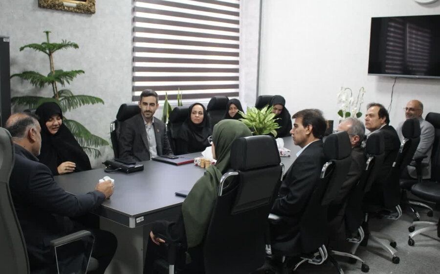 دیدار مدیرکل بهزیستی البرز با معاون سیاسی، امنیتی و اجتماعی استانداری البرز