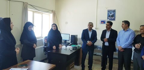 حضور فرماندار آبدانان در بهزیستی