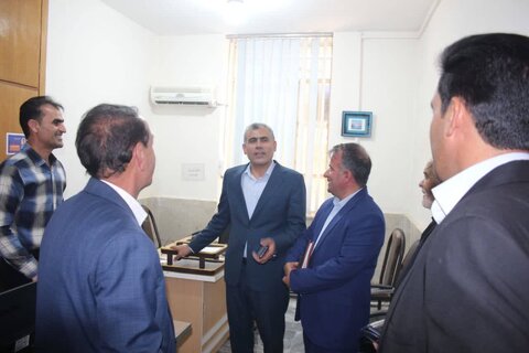 حضور فرماندار ابوانان