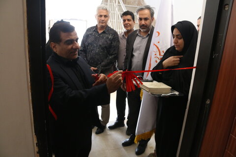 گزارش تصویری/ افتتاح طرحهای اشتغال و مسکن مددجویی در شهرستان کهک