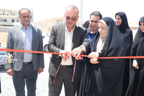 گزارش تصویری| بهره برداری ساختمان مرکز توانبخشی اختلالات روانشناختی
