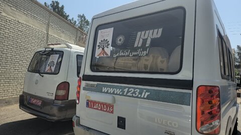 رژه خودرویی سمنان - اورژانس 123