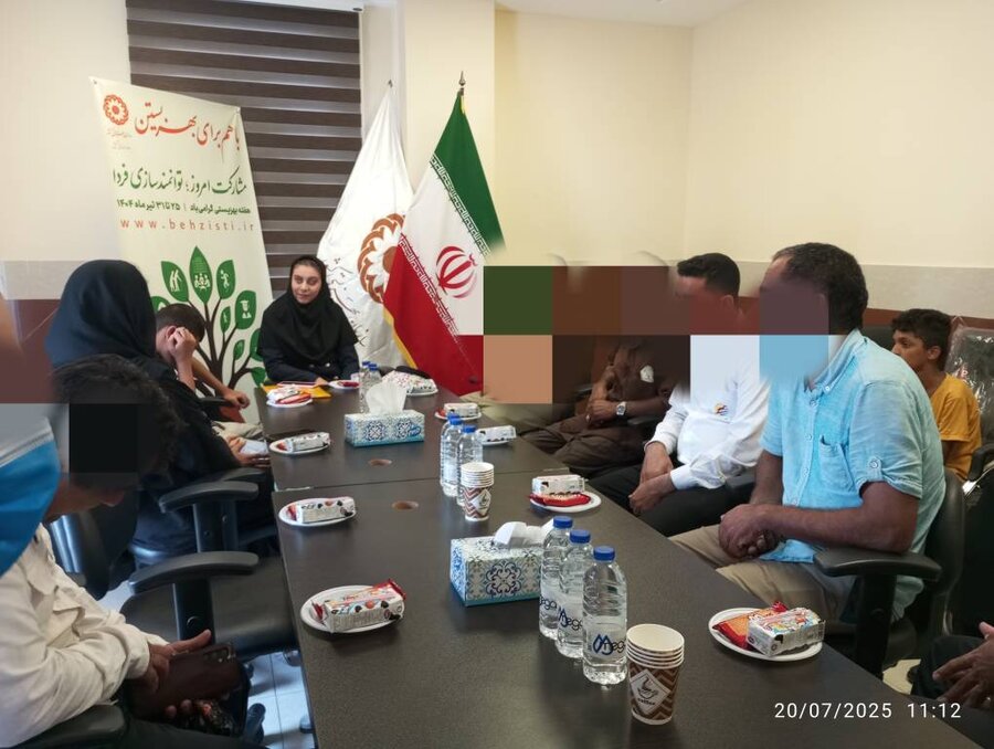 برگزاری کارگاه توانمندسازی ویژه افراد دارای معلولیت بینایی بمناسبت هفته بهزیستی در کیش برگزار شد