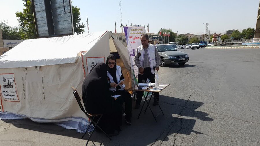 برپایی پایگاه اورژانس اجتماعی ۱۲۳ بهزیستی شاهین دژ