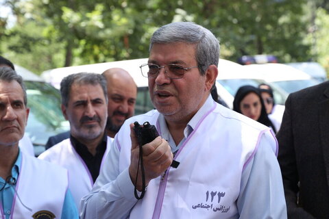 گزارش تصویری / مانور سراسری خودرو های اورژانس اجتماعی